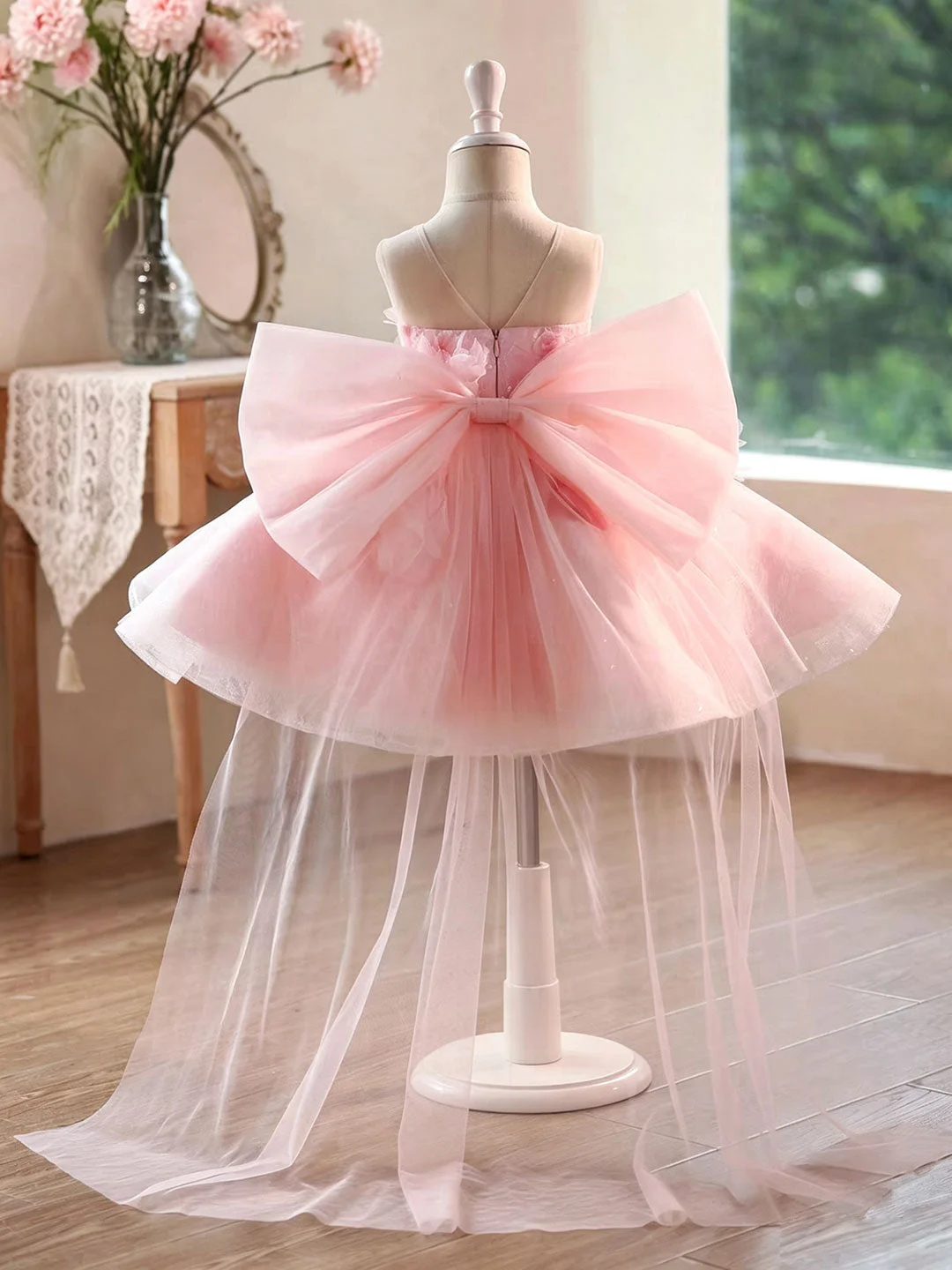 Grey-Flower-Girl-Dress-for-Girls-Tulle-Floral-Party-Dress-for-Wedding-D271-AVELAPRO-57182302568751-08 Grey Flower Girl Dress for Girls Tulle Floral Party Dress for Wedding
