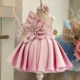 JUM133-Latest-Flower-Decoration-Fancy-Design-Facto-AVELAPRO-45829052039395-02 Latest Flower Decoration Fancy Design Satin High Quality Princess Haute Couture Birthday Party Girl Dress