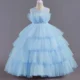 LS8050-Girls-Dress-Long-Princess-Dress-Flower-Girl-Wedding-Cake-Dress-Sweet-Little-Girl-Puffy-Dress-AVELAPRO-43581284188387-02 Girls Dress Long Princess Dress Flower Girl Wedding Cake Dress Sweet Little Girl Puffy Dress