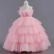 LS8050-Girls-Dress-Long-Princess-Dress-Flower-Girl-Wedding-Cake-Dress-Sweet-Little-Girl-Puffy-Dress-AVELAPRO-43581284188387-03 Girls Dress Long Princess Dress Flower Girl Wedding Cake Dress Sweet Little Girl Puffy Dress