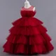 LS8050-Girls-Dress-Long-Princess-Dress-Flower-Girl-Wedding-Cake-Dress-Sweet-Little-Girl-Puffy-Dress-AVELAPRO-43581284188387-04 Girls Dress Long Princess Dress Flower Girl Wedding Cake Dress Sweet Little Girl Puffy Dress