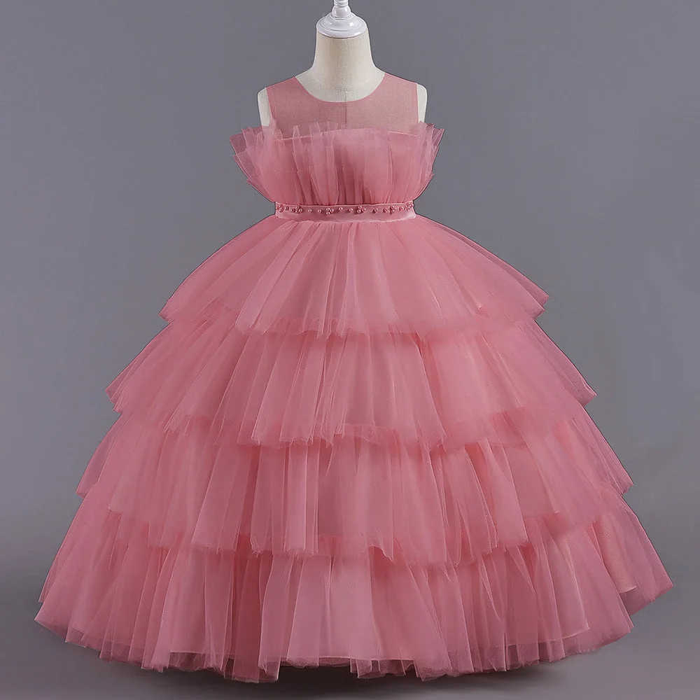 LS8050-Girls-Dress-Long-Princess-Dress-Flower-Girl-Wedding-Cake-Dress-Sweet-Little-Girl-Puffy-Dress-AVELAPRO-43581284188387-11 Girls Dress Long Princess Dress Flower Girl Wedding Cake Dress Sweet Little Girl Puffy Dress