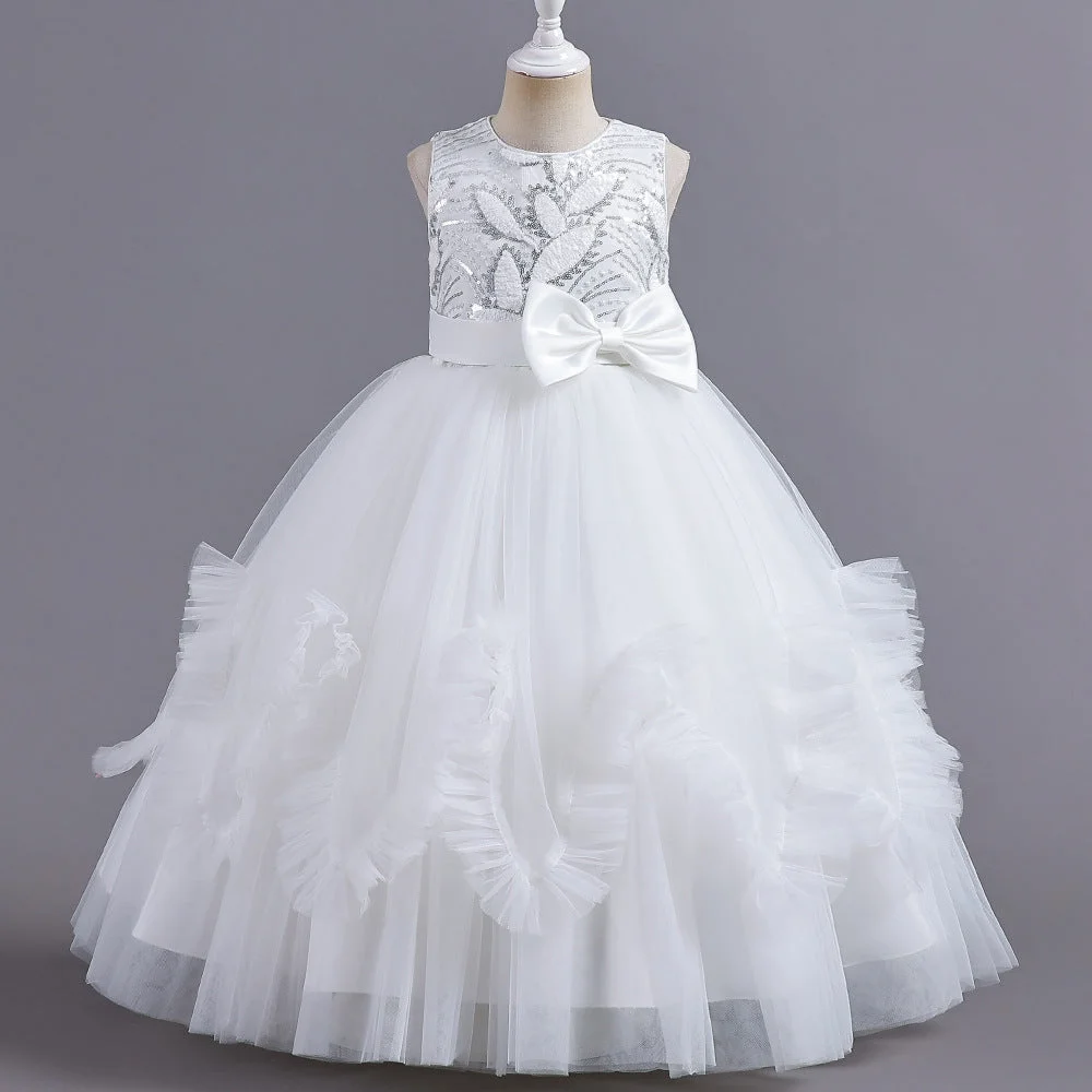 LS8053-2-to-9-Years-Outong-Elegant-Dress-Little-G-AVELAPRO-43581454516451-04 2 to 9 Years Elegant Dress Little Girl Long Lace Princess Dress Fit For 2 to 9 Years Girls
