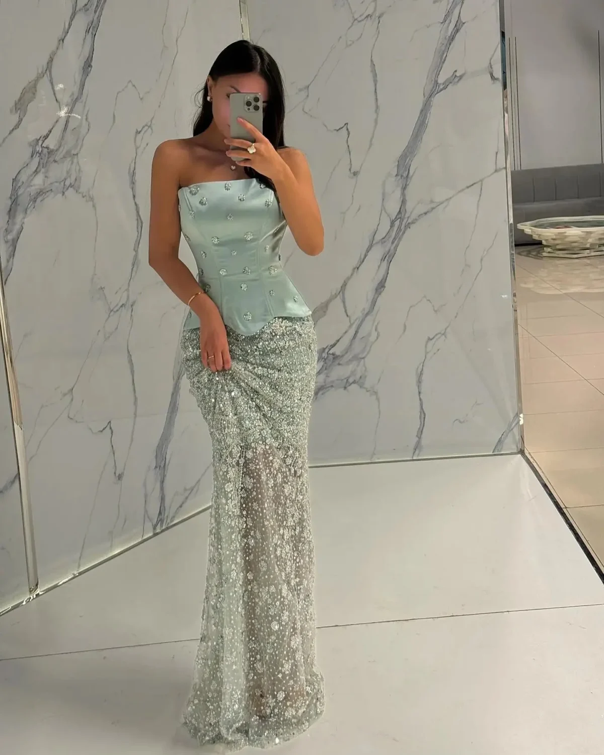 Lilac-Two-Piece-Sage-Green-Dubai-Wedding-Gown-SS697-AVELAPRO-51304473952559-22 Lilac Two Piece Sage Green Dubai Wedding Gown