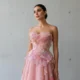 Luxury-3D-Floral-Beaded-Ball-Gown-Evening-Dress-with-Strapless-Design-SS749-AVELAPRO-56659603226927-02 Luxury 3D Floral Beaded Ball Gown Evening Dress with Strapless Design