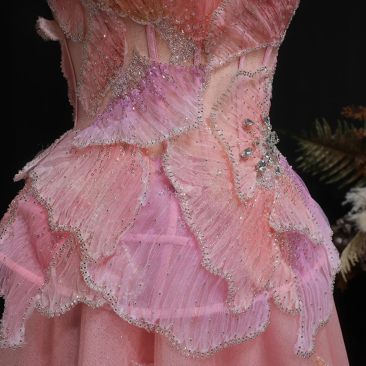 Luxury-3D-Floral-Beaded-Ball-Gown-Evening-Dress-with-Strapless-Design-SS749-AVELAPRO-56659603226927-07 Luxury 3D Floral Beaded Ball Gown Evening Dress with Strapless Design