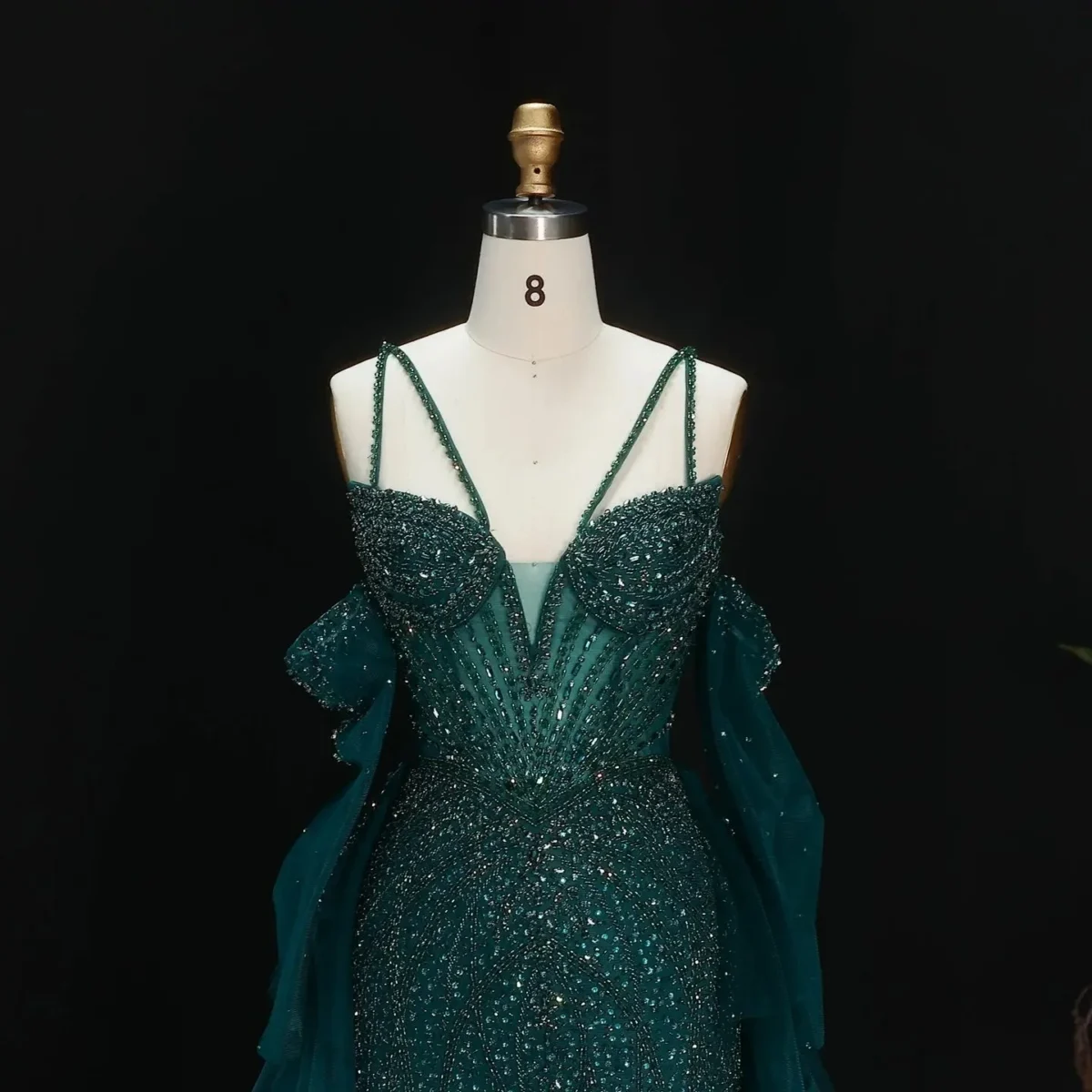 Luxury-Beaded-Evening-Dress-with-Detachable-Sheer-Train-SS123-AVELAPRO-57990309740847-06 Luxury Beaded Evening Dress with Detachable Sheer Train