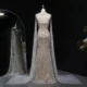 Luxury-Beaded-Mermaid-Evening-Dress-with-Flowing-Cape-Sleeves-SS663-AVELAPRO-51927026041135-07 Luxury Beaded Mermaid Evening Dress with Flowing Cape Sleeves