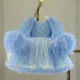 Luxury-Blue-Girl-Dress-Feathers-Cap-Sleeve-Kid-Princess-J170-AVELAPRO-50734828880175-01 Luxury Blue Girl Dress Feathers Cap Sleeve Kid Princess