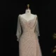 Luxury-Champagne-Evening-Dress-with-Cape-Sleeves-Elegant-Formal-Gown-SS063-AVELAPRO-57137648075055-08 Luxury Champagne Evening Dress with Cape Sleeves Elegant Formal Gown