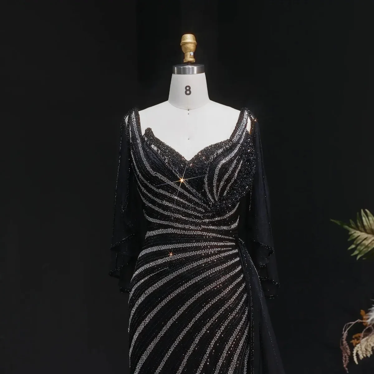 Luxury-Champagne-Evening-Dress-with-Cape-Sleeves-Elegant-Formal-Gown-SS063-AVELAPRO-57137648075055-17 Luxury Champagne Evening Dress with Cape Sleeves Elegant Formal Gown