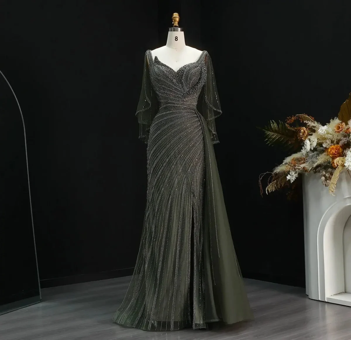 Luxury-Champagne-Evening-Dress-with-Cape-Sleeves-Elegant-Formal-Gown-SS063-AVELAPRO-57137648075055-22 Luxury Champagne Evening Dress with Cape Sleeves Elegant Formal Gown