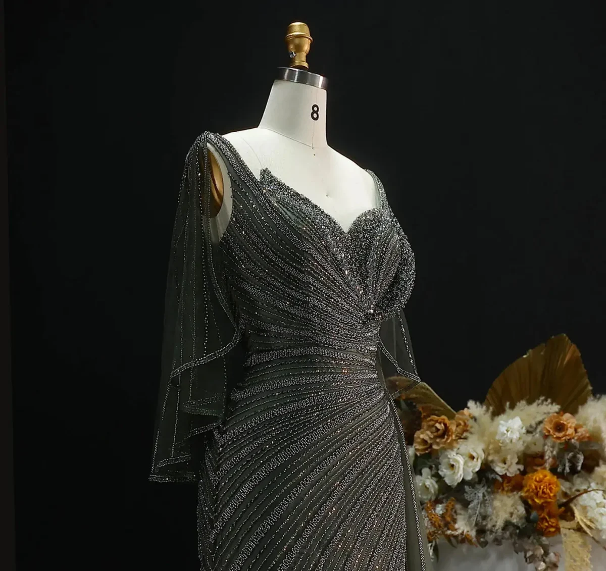 Luxury-Champagne-Evening-Dress-with-Cape-Sleeves-Elegant-Formal-Gown-SS063-AVELAPRO-57137648075055-26 Luxury Champagne Evening Dress with Cape Sleeves Elegant Formal Gown