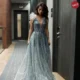 Luxury-Dubai-Feathers-Evening-Dresses-V-Neck-Beaded-Gowns-SS335-AVELAPRO-50497625653551-01 Luxury Dubai Feathers Evening Dresses V-Neck Beaded Gowns