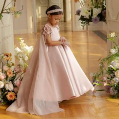 Luxury-Dusty-Pink-Beaded-Arabic-Girl-Dress-with-Cap-Sleeves-J037-AVELAPRO-50751479415087-01 Luxury Dusty Pink Beaded Arabic Girl Dress with Cap Sleeves