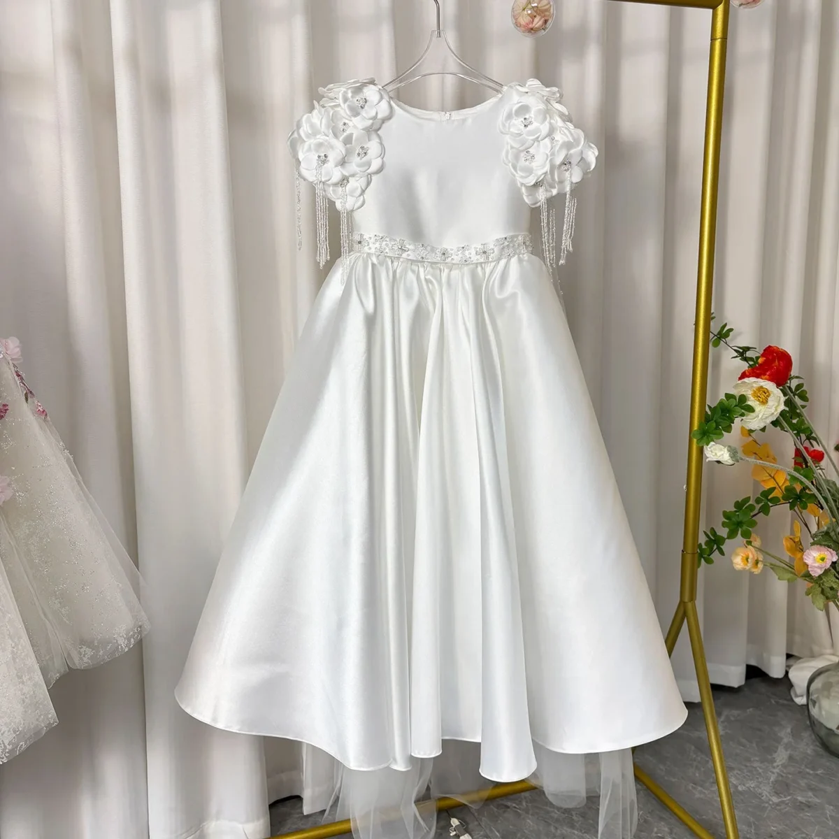 Luxury-Dusty-Pink-Beaded-Arabic-Girl-Dress-with-Cap-Sleeves-J037-AVELAPRO-50751479415087-12 Luxury Dusty Pink Beaded Arabic Girl Dress with Cap Sleeves