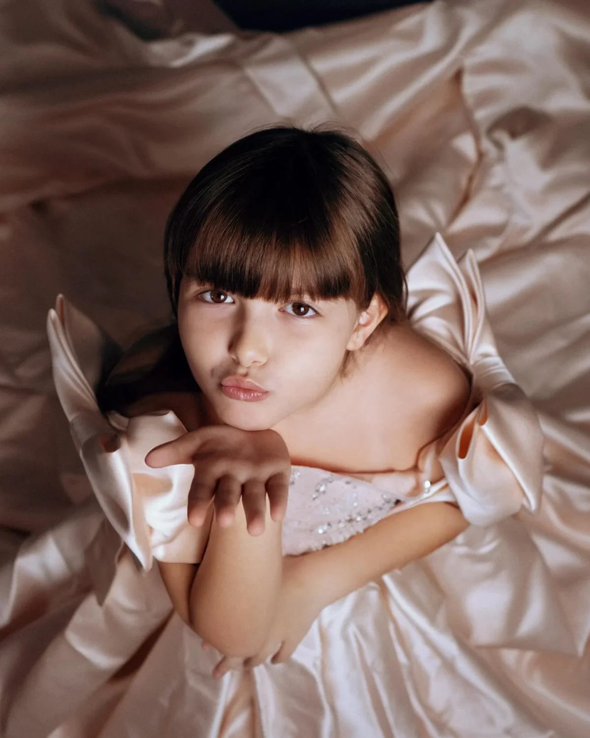 Luxury-Elegant-Pink-Flower-Girl-Dress-with-Bow-J113-AVELAPRO-50782845174063-05 Luxury Elegant Pink Flower Girl Dress with Bow