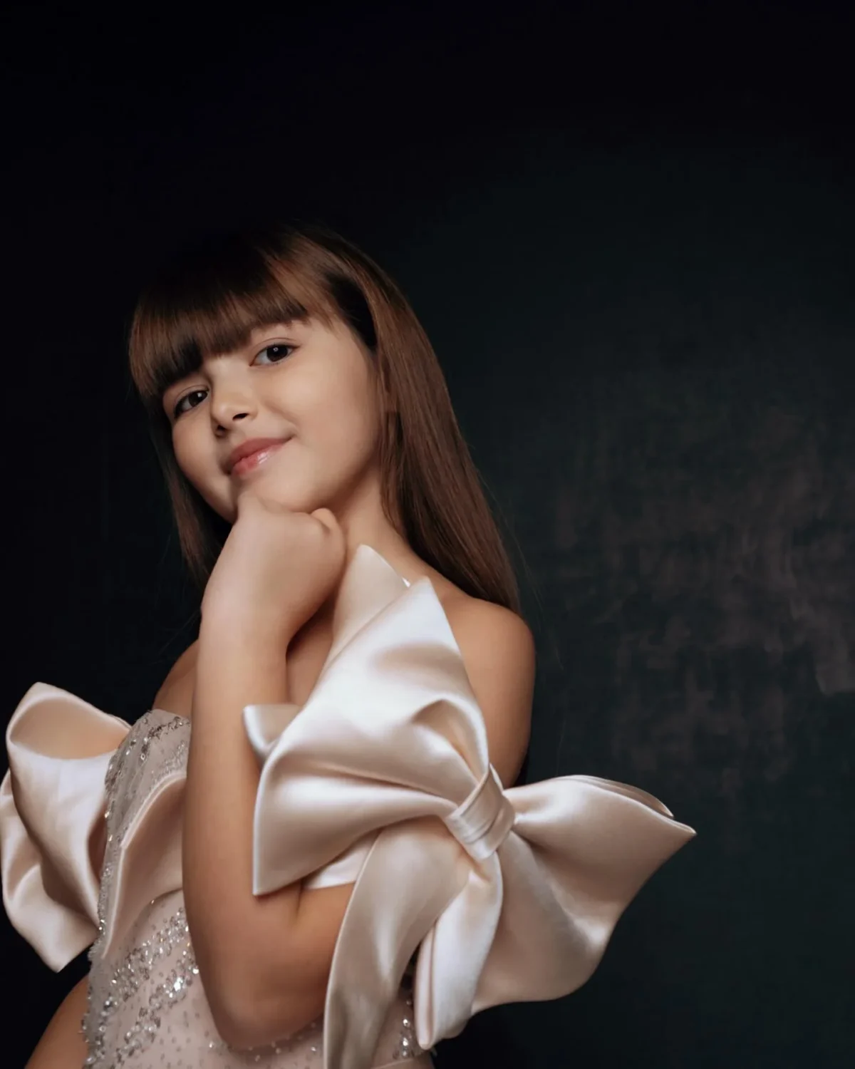 Luxury-Elegant-Pink-Flower-Girl-Dress-with-Bow-J113-AVELAPRO-50782845174063-07 Luxury Elegant Pink Flower Girl Dress with Bow