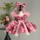 Luxury-Floal-Flower-Girl-Dress-Princess-Birthday-Gown-J846-AVELAPRO-52326039683375-02 Luxury Floal Flower Girl Dress Princess Birthday Gown