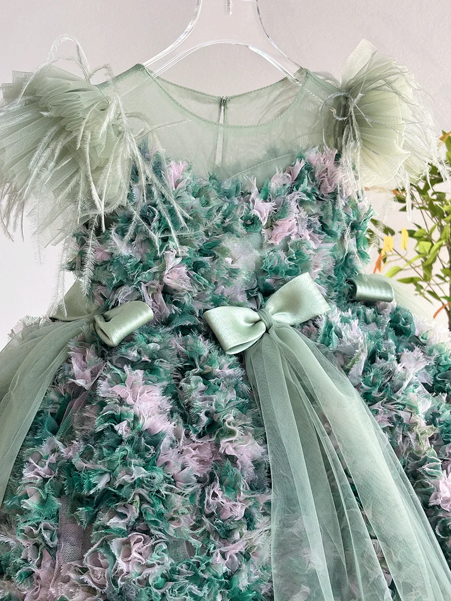 Luxury-Floal-Flower-Girl-Dress-Princess-Birthday-Gown-J846-AVELAPRO-52326039683375-18 Luxury Floal Flower Girl Dress Princess Birthday Gown