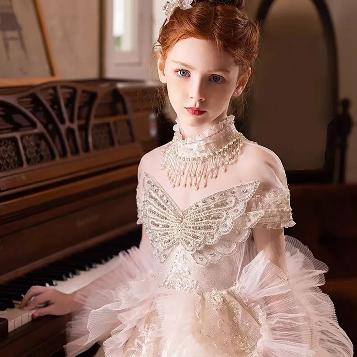 Luxury-Flower-Girl-Princess-Dress-for-Kids-Birthday-Pageant-J031-AVELAPRO-51970815197487-03 Luxury Flower Girl Princess Dress for Kids Birthday Pageant