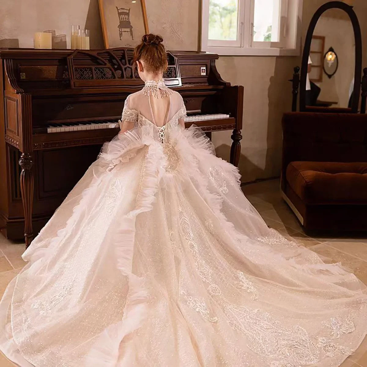 Luxury-Flower-Girl-Princess-Dress-for-Kids-Birthday-Pageant-J031-AVELAPRO-51970815197487-05 Luxury Flower Girl Princess Dress for Kids Birthday Pageant