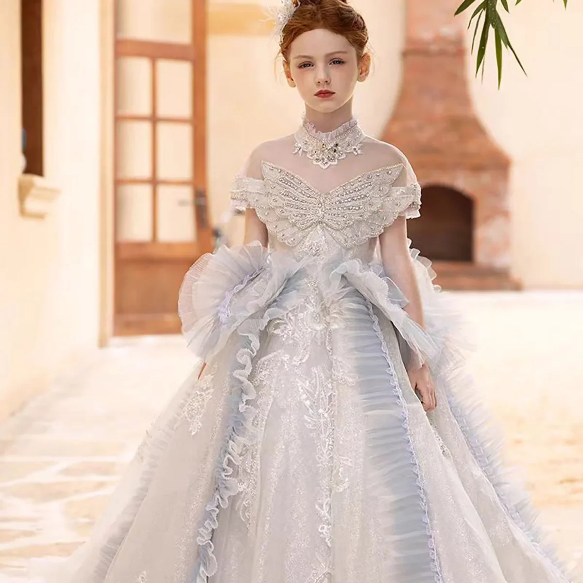 Luxury-Flower-Girl-Princess-Dress-for-Kids-Birthday-Pageant-J031-AVELAPRO-51970815197487-09 Luxury Flower Girl Princess Dress for Kids Birthday Pageant