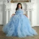 Luxury Pink Girl Dress Handmade Flowers Kids Princess