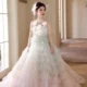 Luxury Sage Green Flower Girl Dresses Handmade Flower