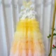 Luxury Sage Green Flower Girl Dresses Handmade Flower