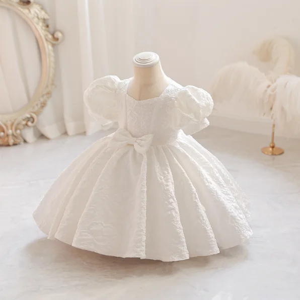 M127-6-24-months-1-6-Years-Yoliyolei-Cute-3D-Patte-AVELAPRO-43739138949347-04 6-24-months 1-6 Years Cute 3D Pattern Bow Baby Girl Dress Birthday Party Wedding Dress For Girl Palace Princess Evening Dresses