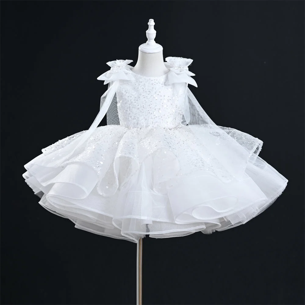 OM074-Sequin-Party-Pearl-Belt-Dress-with-Bow-Flowe-AVELAPRO-45749552152803-07 Sequin Party Pearl Belt Dress with Bow Flower Girl Dress