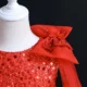 OM074-Sequin-Party-Pearl-Belt-Dress-with-Bow-Flowe-AVELAPRO-45749552152803-14 Sequin Party Pearl Belt Dress with Bow Flower Girl Dress