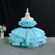 Layered Ruffle Princess Dress for Girls | Flower Girl, Birthday & Party Kidswear