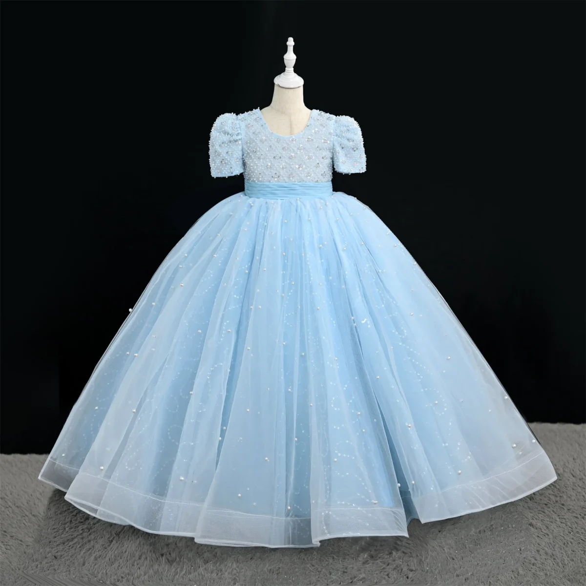 OM4062-Princess-Dress-for-Girls-Flower-Girl-Comm-AVELAPRO-47069707075811-03 Princess Dress for Girls | Flower Girl, Communion & Birthday Party Dress