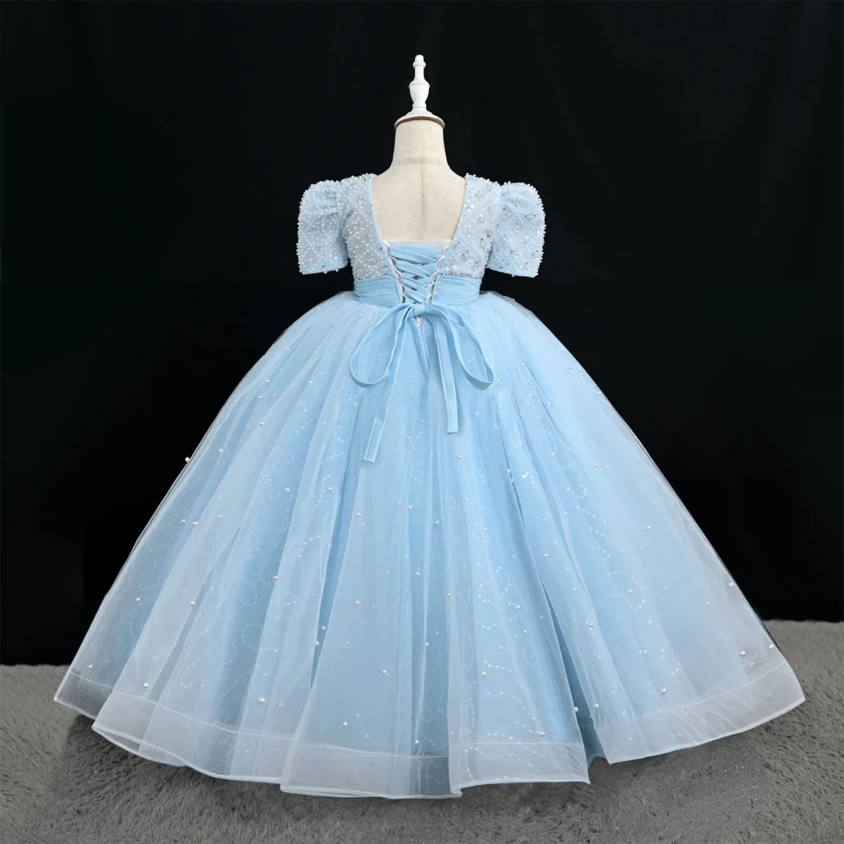 OM4062-Princess-Dress-for-Girls-Flower-Girl-Comm-AVELAPRO-47069707075811-07 Princess Dress for Girls | Flower Girl, Communion & Birthday Party Dress
