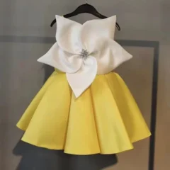 LayeredFormal Flower Girl Dress Kid Party Princess Birthday Children Dress 1-11 Years Old Ouotng Yoliyolei Layers Fluffy Dress For Girls For Wedding