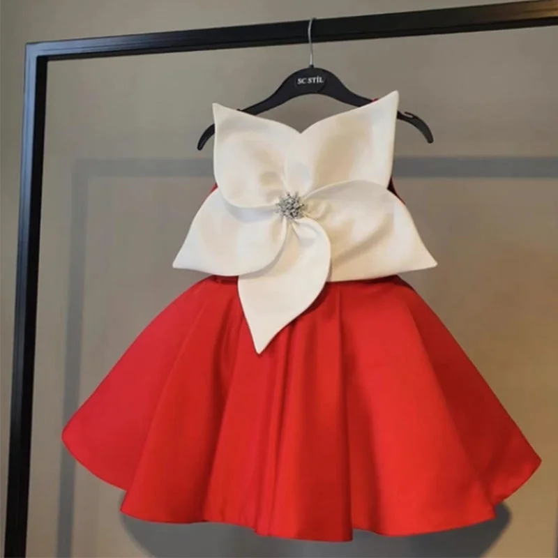 LayeredFormal Flower Girl Dress Kid Party Princess Birthday Children Dress 1-11 Years Old Ouotng Yoliyolei Layers Fluffy Dress For Girls For Wedding