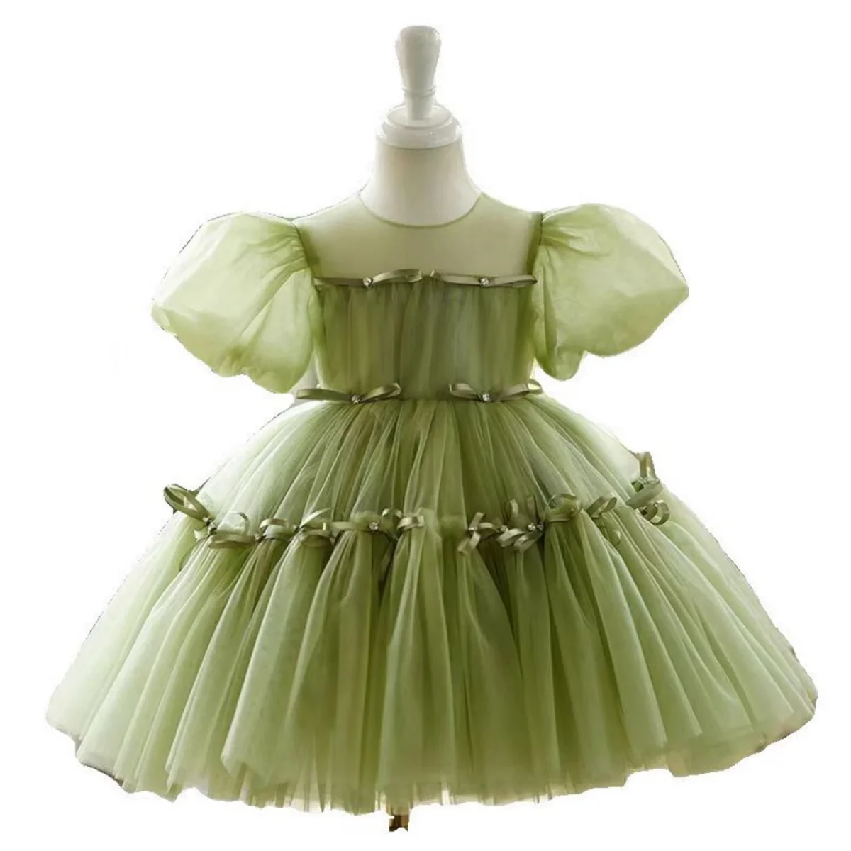 Pink Flower Girl Dress 1st Toddler Wedding Birthday Holiday