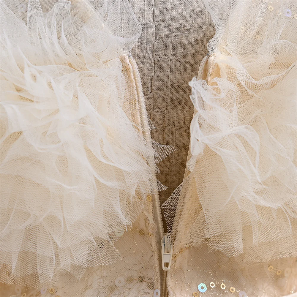 VA238-2024-New-Fashion-Layers-Girls-Dress-Fluffy-Collar-Birthday-Holidays-Wedding-Children-Trailing-Dresses-AVELAPRO-44493730742499-03 New Fashion Layers Girls Dress Fluffy Collar Birthday Holidays Wedding Children Trailing Dresses
