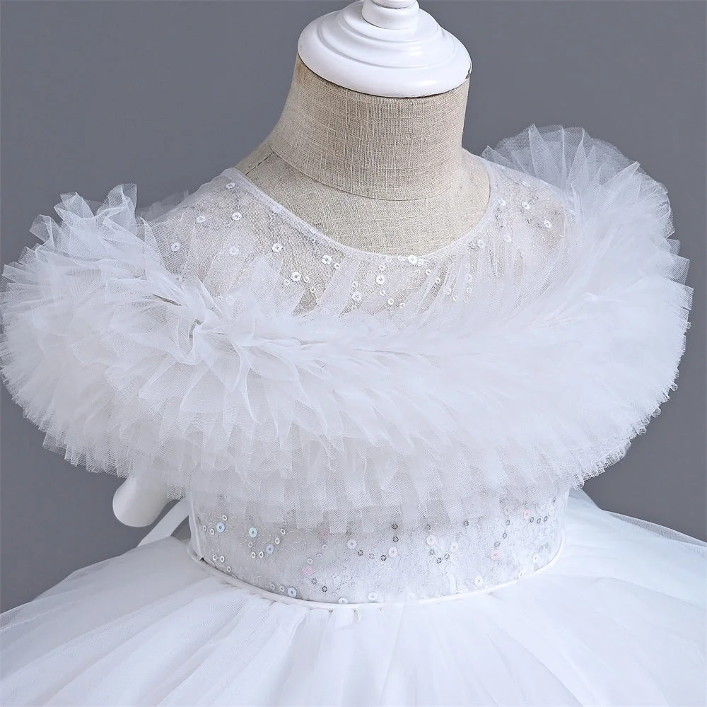 VA238-2024-New-Fashion-Layers-Girls-Dress-Fluffy-Collar-Birthday-Holidays-Wedding-Children-Trailing-Dresses-AVELAPRO-44493730742499-07 New Fashion Layers Girls Dress Fluffy Collar Birthday Holidays Wedding Children Trailing Dresses