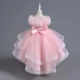 VA238-2024-New-Fashion-Layers-Girls-Dress-Fluffy-Collar-Birthday-Holidays-Wedding-Children-Trailing-Dresses-AVELAPRO-44493730742499-11 New Fashion Layers Girls Dress Fluffy Collar Birthday Holidays Wedding Children Trailing Dresses