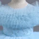 VA238-2024-New-Fashion-Layers-Girls-Dress-Fluffy-Collar-Birthday-Holidays-Wedding-Children-Trailing-Dresses-AVELAPRO-44493730742499-15 New Fashion Layers Girls Dress Fluffy Collar Birthday Holidays Wedding Children Trailing Dresses