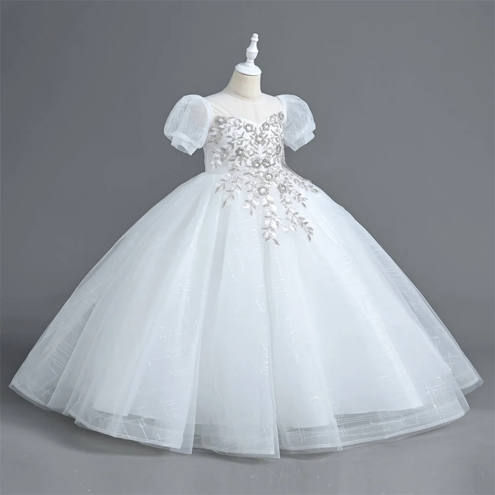 VT6001-Yoliyolei-Sequined-Flower-Girl-Dress-Childrens-First-Communion-Princess-Ball-Gown-Kids-Party-Dresses-For-Wedding-Birthday-AVELAPRO-44847293595875-07 Sequined Flower Girl Dress Children's First Communion Princess Ball Gown Kids Party Dresses For Wedding Birthday