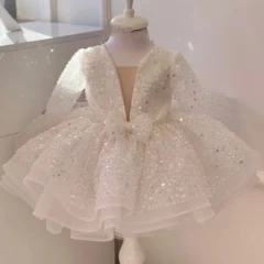 WG-1-9-Years-Old-Flower-Girl-Kids-Shiny-Sequin-Brathday-Baby-or-Party-AVELAPRO-43764710736099-03 1-9 Years Old Flower Girl Kids Shiny Sequin Brathday Baby Princess Dress For Party