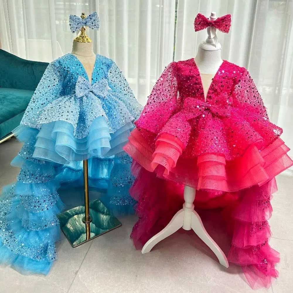 Wedding-flower-girl-elegant-evening-dress-sequined-long-sleeve-party-tail-girl-princess-dress-AVELAPRO-47426113470635-11 Wedding flower girl elegant evening dress sequined long sleeve party tail girl princess dress