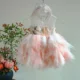 3D Floral Pink Ruffle Dress - Toddler Birthday Party Outfit