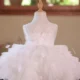 Black Toddler Gown with Strappy Back Tulle Overlay Flower Girl Dress