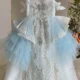 Blue Princess Girl Dress Beaded Birthday Pageant Party Gow