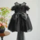 Champagne Knee Length 1st Birthday Flower Girl Dress